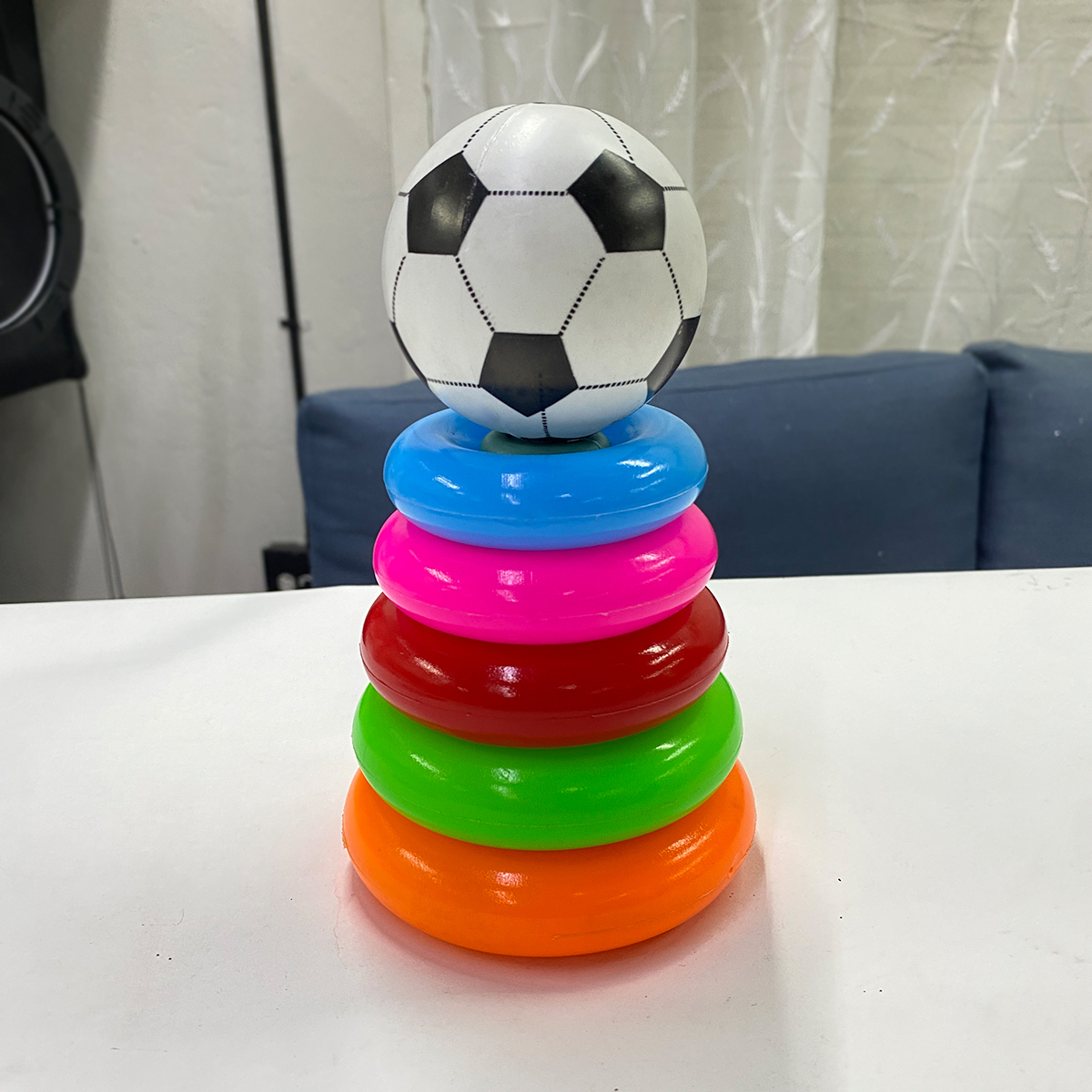 Miniatura 2 de Juguete Para Bebes Apilable Piramide 716